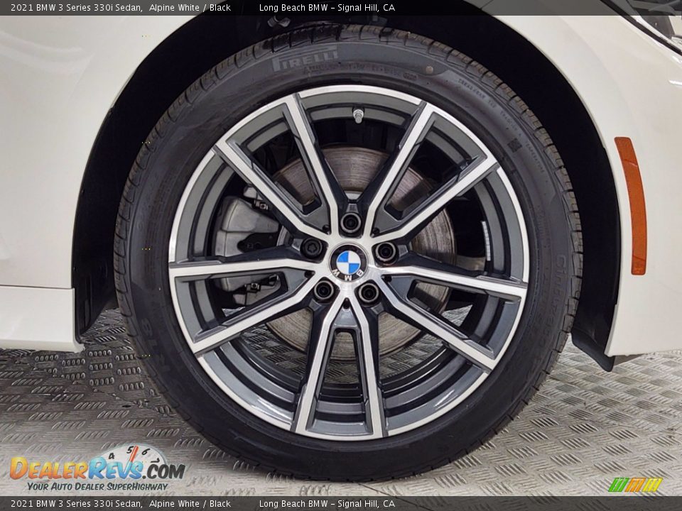 2021 BMW 3 Series 330i Sedan Alpine White / Black Photo #3