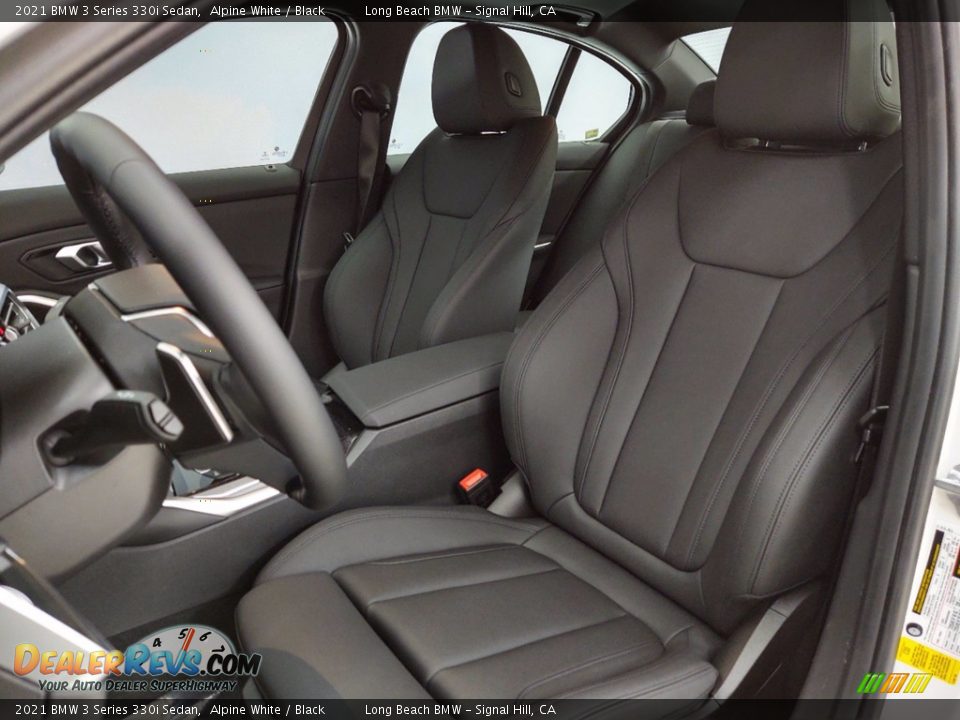2021 BMW 3 Series 330i Sedan Alpine White / Black Photo #4