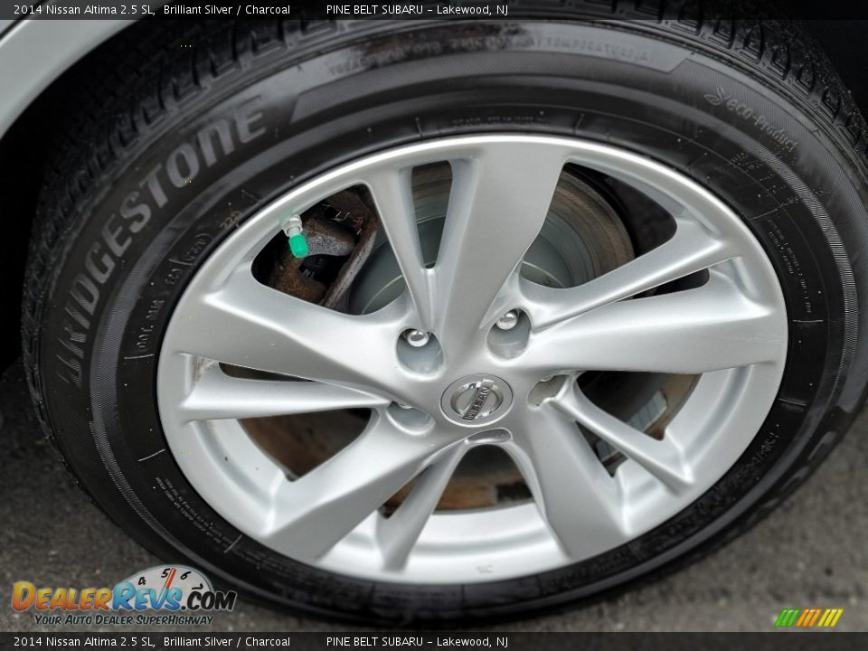 2014 Nissan Altima 2.5 SL Brilliant Silver / Charcoal Photo #29