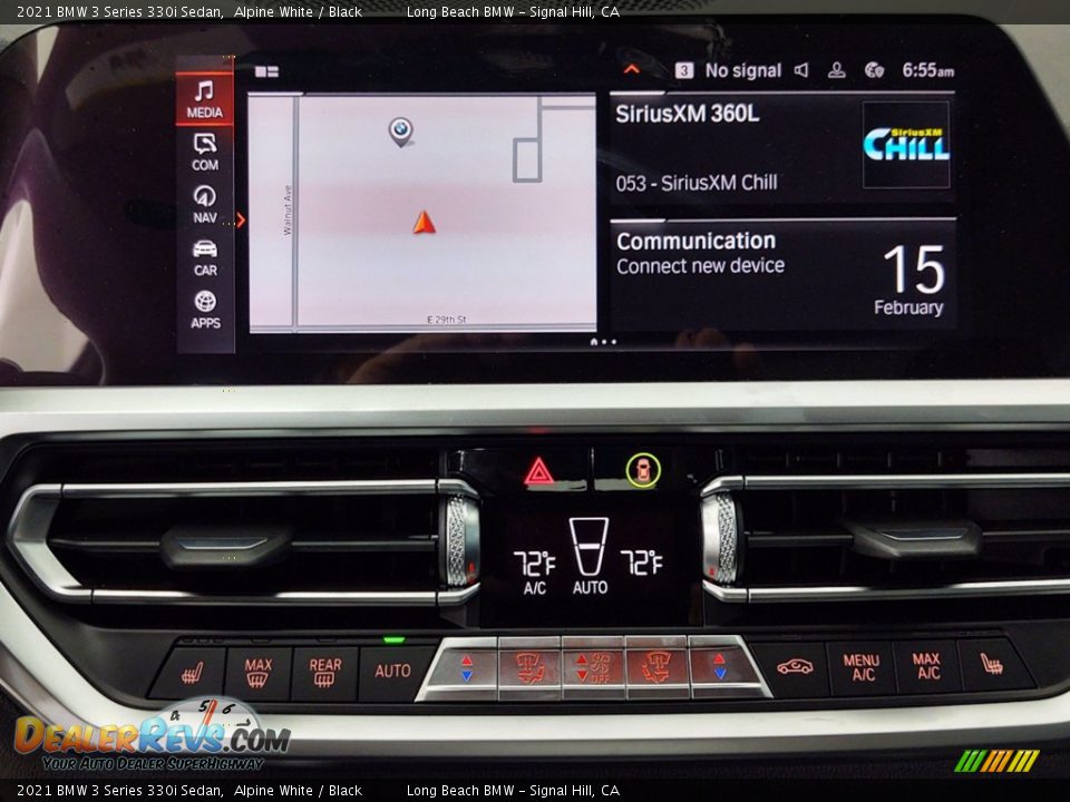 2021 BMW 3 Series 330i Sedan Alpine White / Black Photo #12