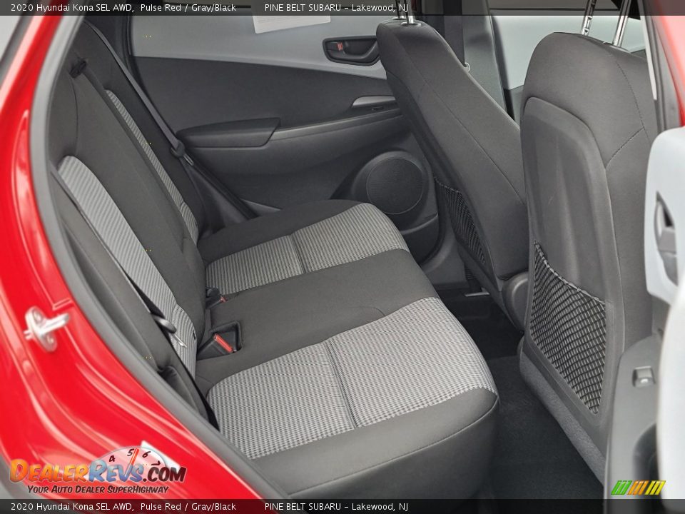 2020 Hyundai Kona SEL AWD Pulse Red / Gray/Black Photo #29