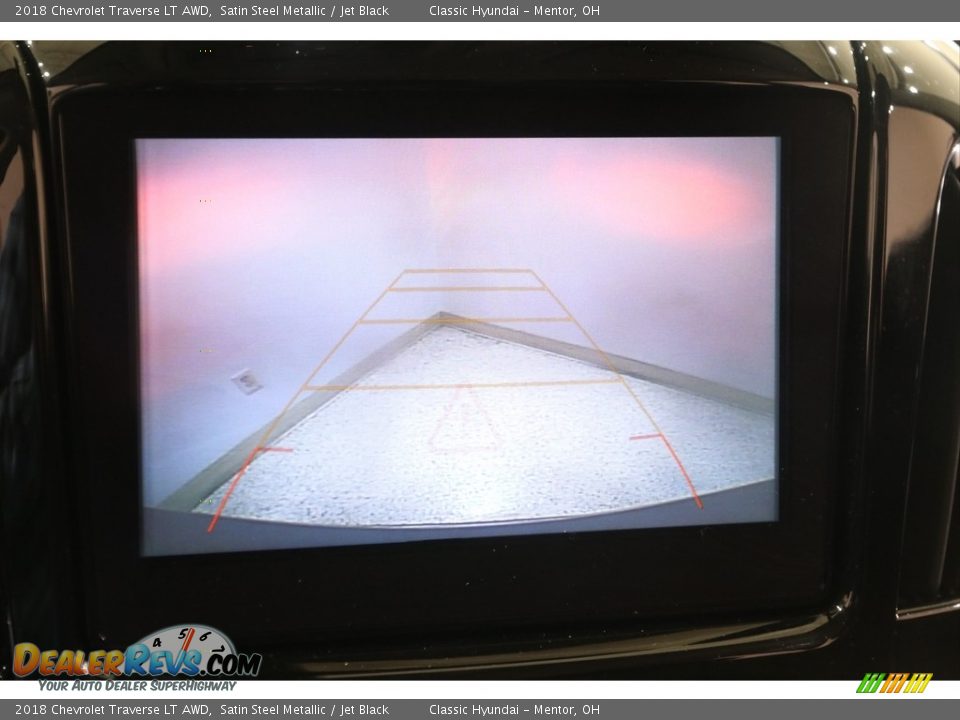 2018 Chevrolet Traverse LT AWD Satin Steel Metallic / Jet Black Photo #13