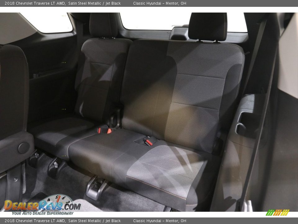 2018 Chevrolet Traverse LT AWD Satin Steel Metallic / Jet Black Photo #19