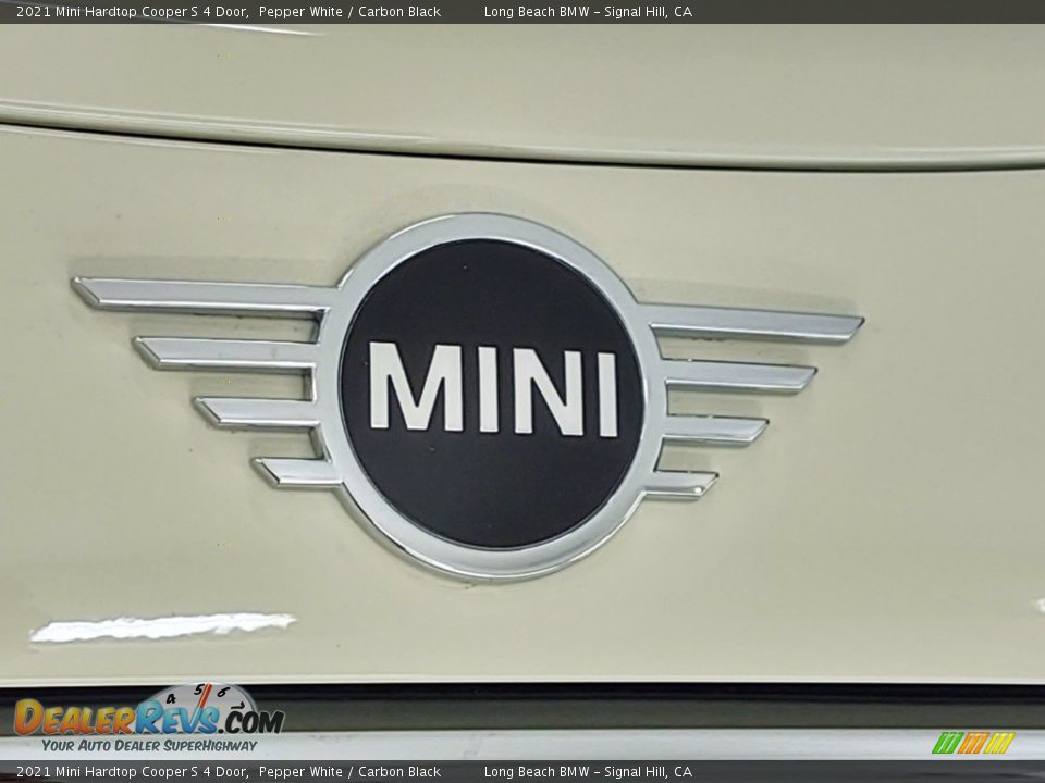 2021 Mini Hardtop Cooper S 4 Door Pepper White / Carbon Black Photo #21