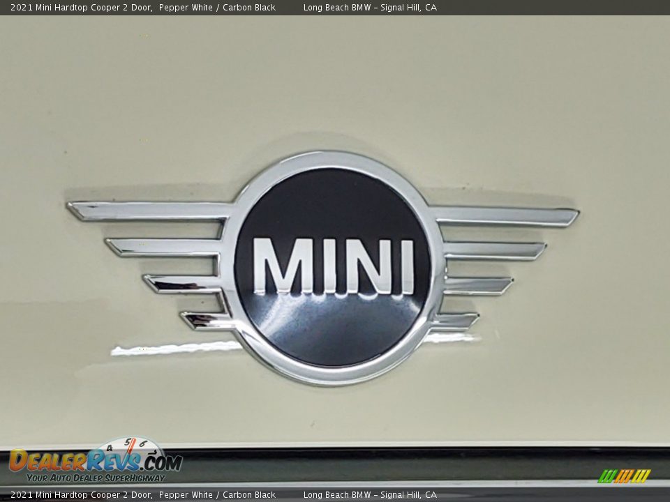 2021 Mini Hardtop Cooper 2 Door Pepper White / Carbon Black Photo #19