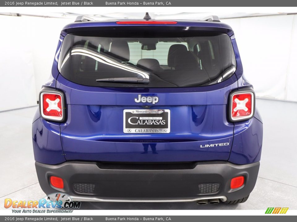 2016 Jeep Renegade Limited Jetset Blue / Black Photo #6