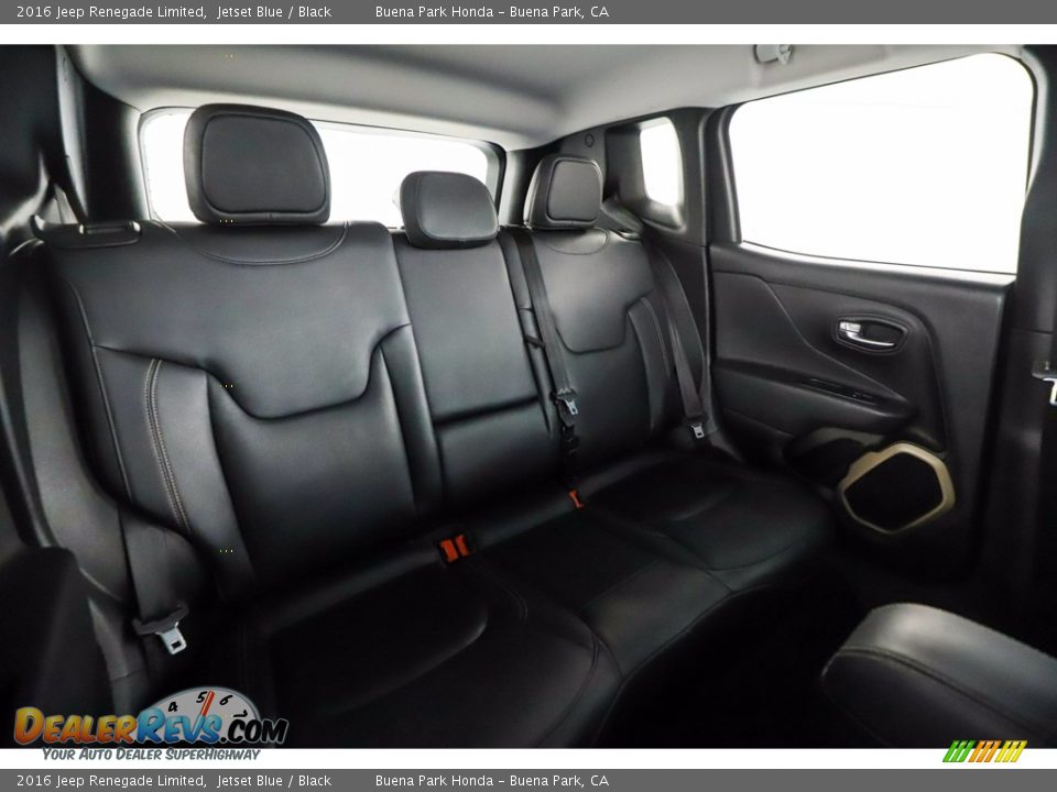 Rear Seat of 2016 Jeep Renegade Limited Photo #34