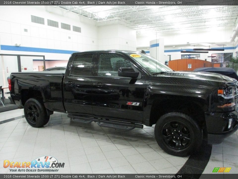 2016 Chevrolet Silverado 1500 LT Z71 Double Cab 4x4 Black / Dark Ash/Jet Black Photo #4