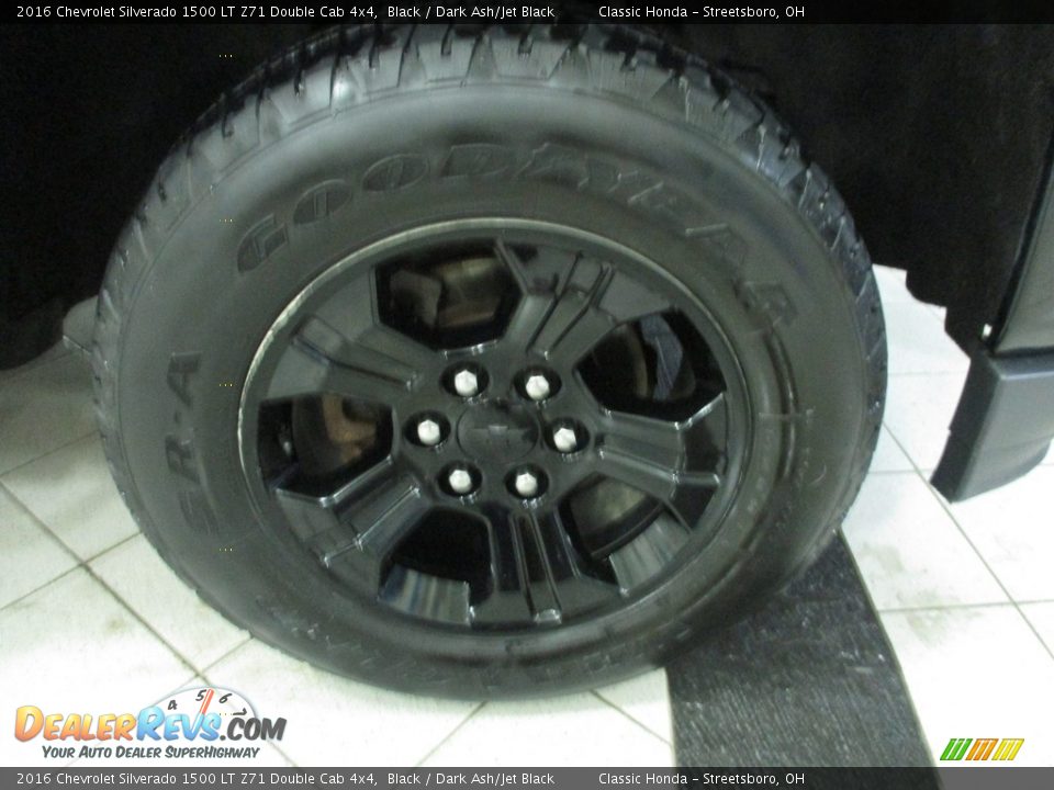 2016 Chevrolet Silverado 1500 LT Z71 Double Cab 4x4 Black / Dark Ash/Jet Black Photo #5