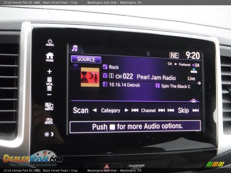 2018 Honda Pilot EX AWD Black Forest Pearl / Gray Photo #5