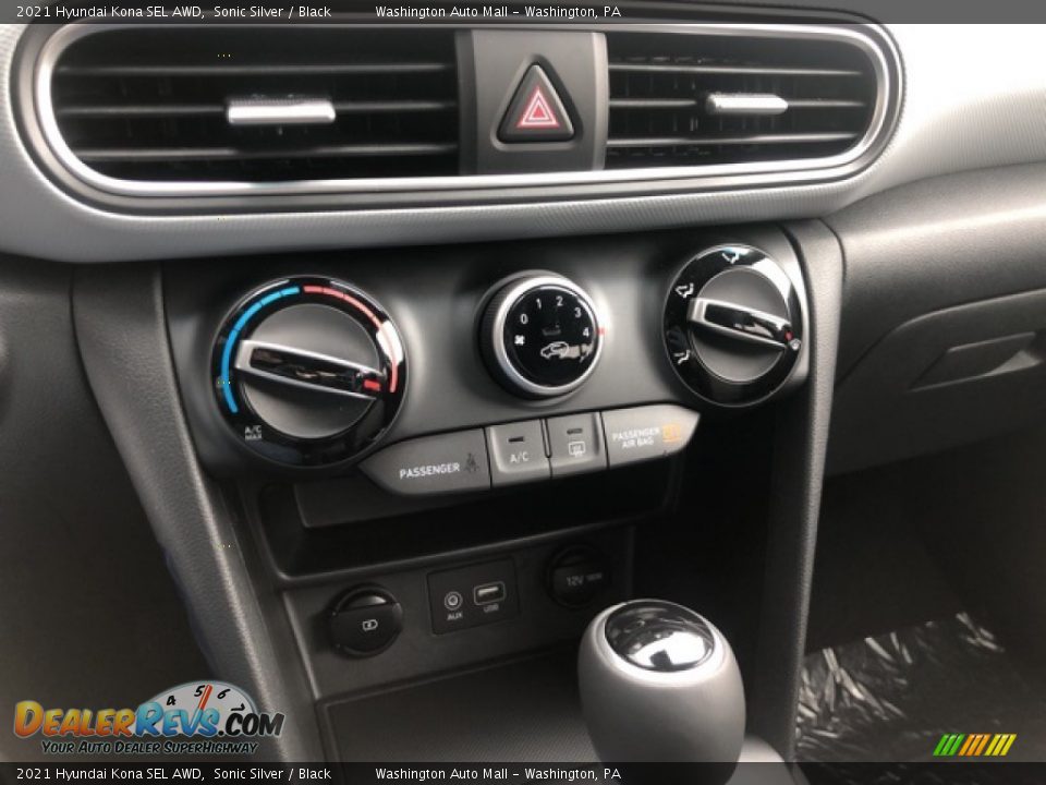 2021 Hyundai Kona SEL AWD Sonic Silver / Black Photo #8