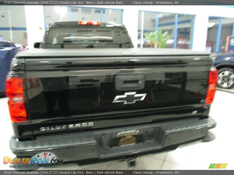 2016 Chevrolet Silverado 1500 LT Z71 Double Cab 4x4 Black / Dark Ash/Jet Black Photo #9