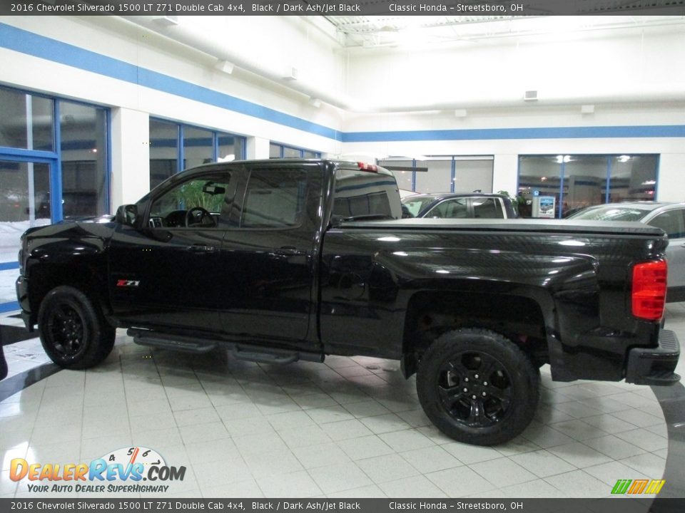 2016 Chevrolet Silverado 1500 LT Z71 Double Cab 4x4 Black / Dark Ash/Jet Black Photo #11