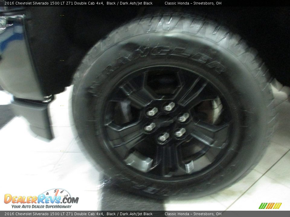 2016 Chevrolet Silverado 1500 LT Z71 Double Cab 4x4 Black / Dark Ash/Jet Black Photo #13