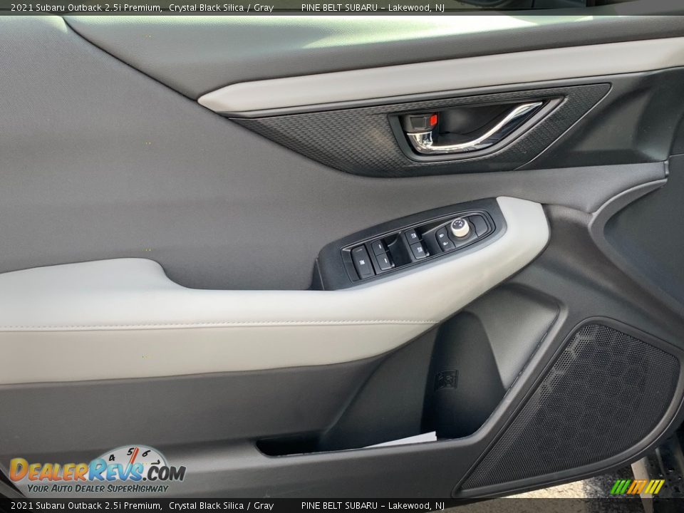 2021 Subaru Outback 2.5i Premium Crystal Black Silica / Gray Photo #13