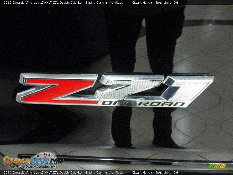 2016 Chevrolet Silverado 1500 LT Z71 Double Cab 4x4 Black / Dark Ash/Jet Black Photo #14
