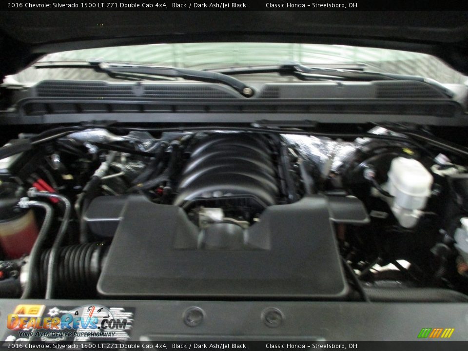2016 Chevrolet Silverado 1500 LT Z71 Double Cab 4x4 Black / Dark Ash/Jet Black Photo #15