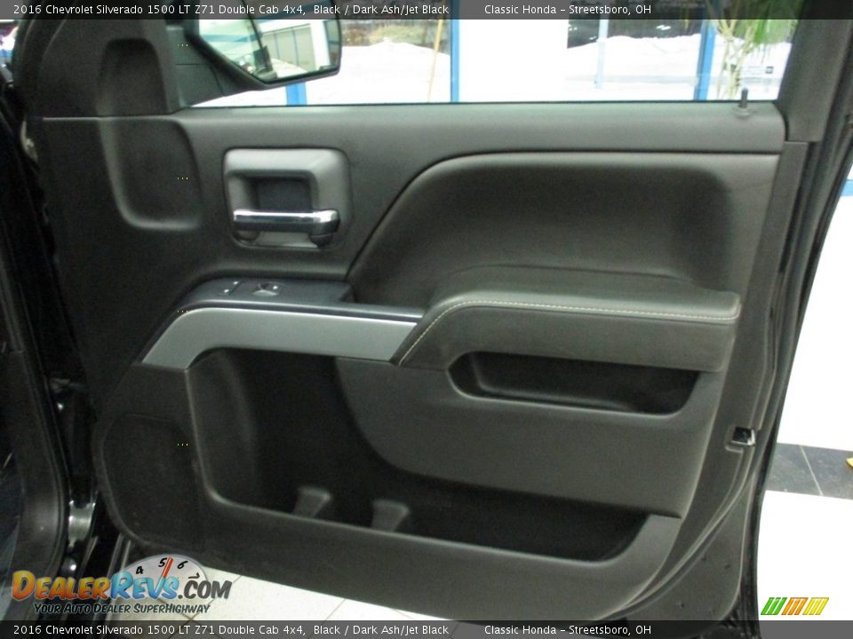2016 Chevrolet Silverado 1500 LT Z71 Double Cab 4x4 Black / Dark Ash/Jet Black Photo #16