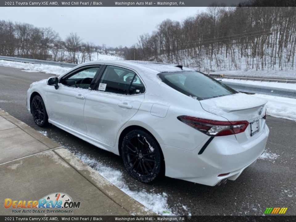 2021 Toyota Camry XSE AWD Wind Chill Pearl / Black Photo #2