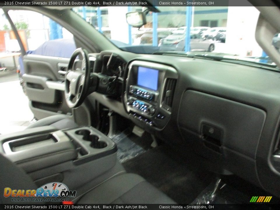 2016 Chevrolet Silverado 1500 LT Z71 Double Cab 4x4 Black / Dark Ash/Jet Black Photo #17