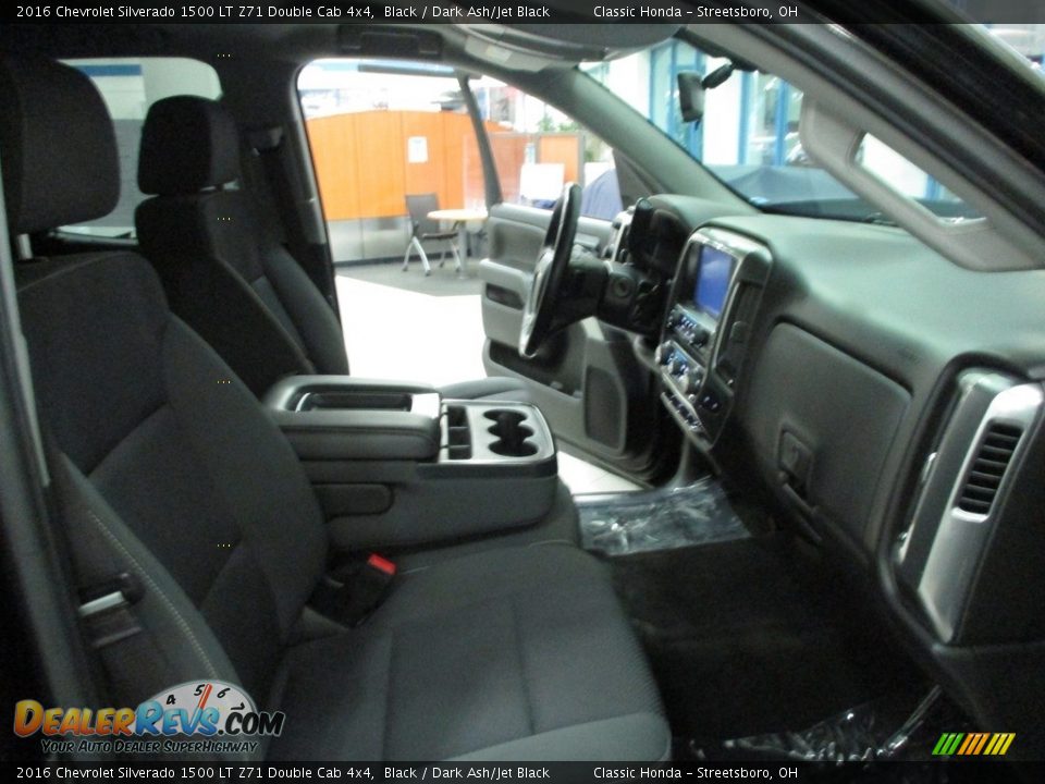 2016 Chevrolet Silverado 1500 LT Z71 Double Cab 4x4 Black / Dark Ash/Jet Black Photo #18