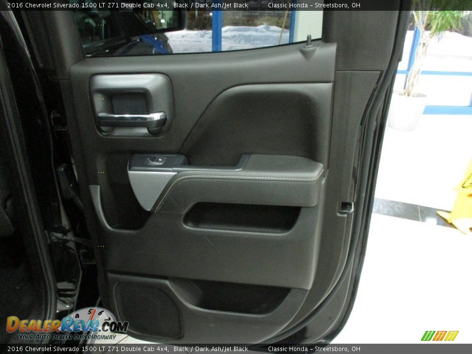 2016 Chevrolet Silverado 1500 LT Z71 Double Cab 4x4 Black / Dark Ash/Jet Black Photo #19