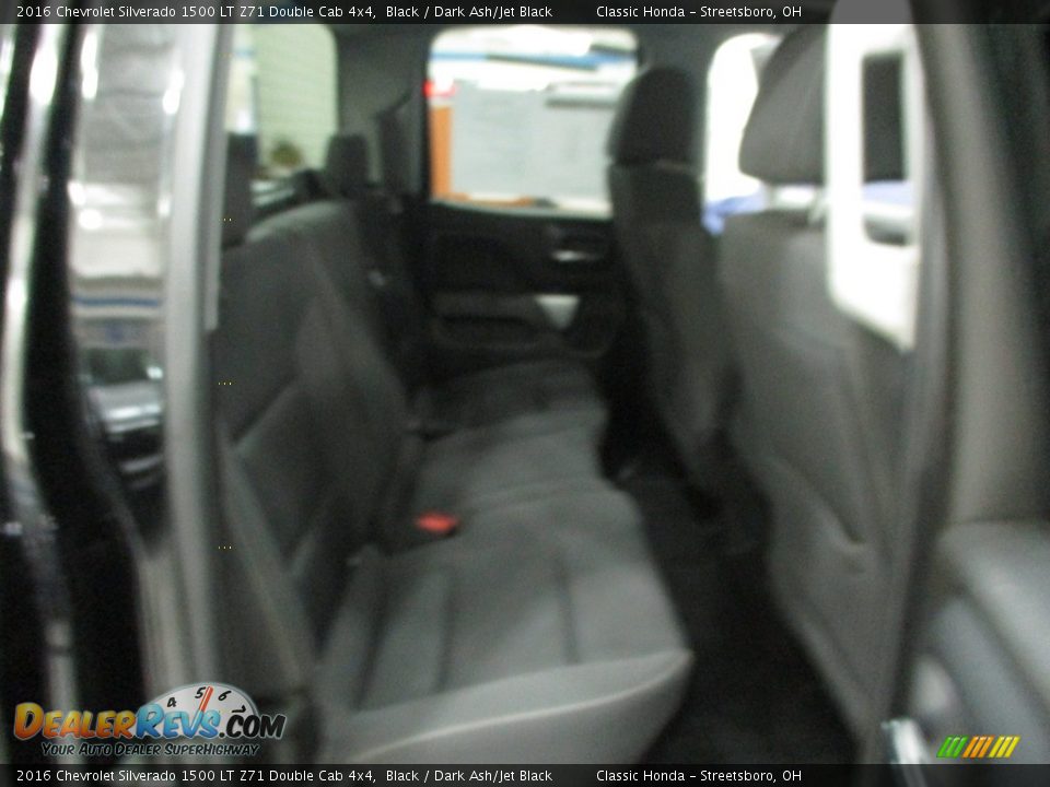 2016 Chevrolet Silverado 1500 LT Z71 Double Cab 4x4 Black / Dark Ash/Jet Black Photo #21
