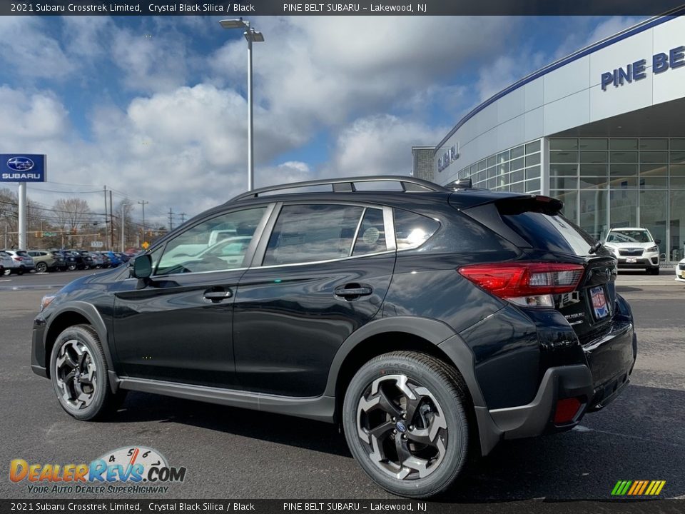 2021 Subaru Crosstrek Limited Crystal Black Silica / Black Photo #6