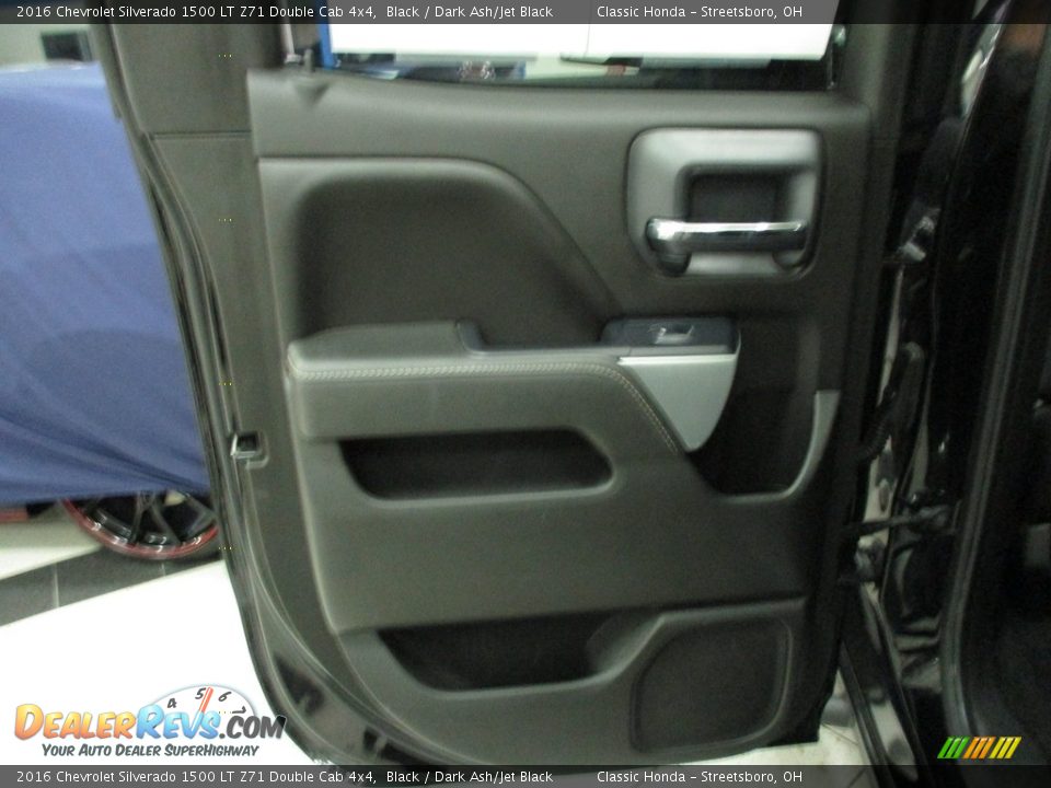 2016 Chevrolet Silverado 1500 LT Z71 Double Cab 4x4 Black / Dark Ash/Jet Black Photo #24