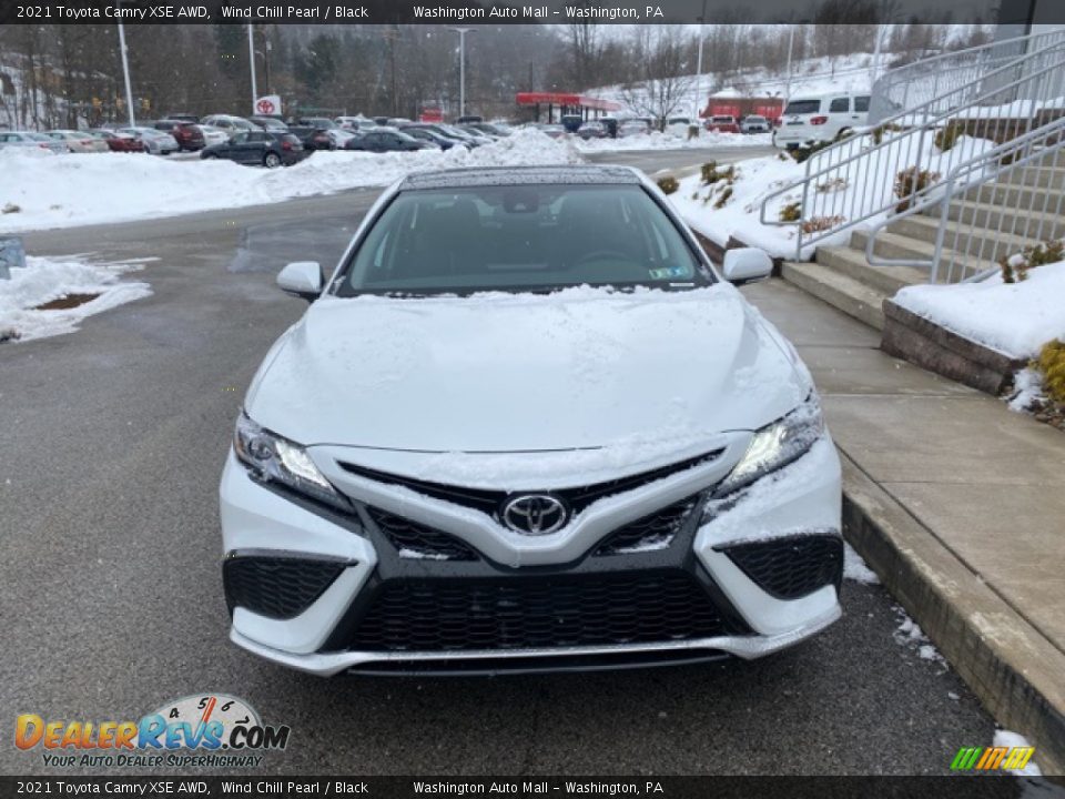 2021 Toyota Camry XSE AWD Wind Chill Pearl / Black Photo #12