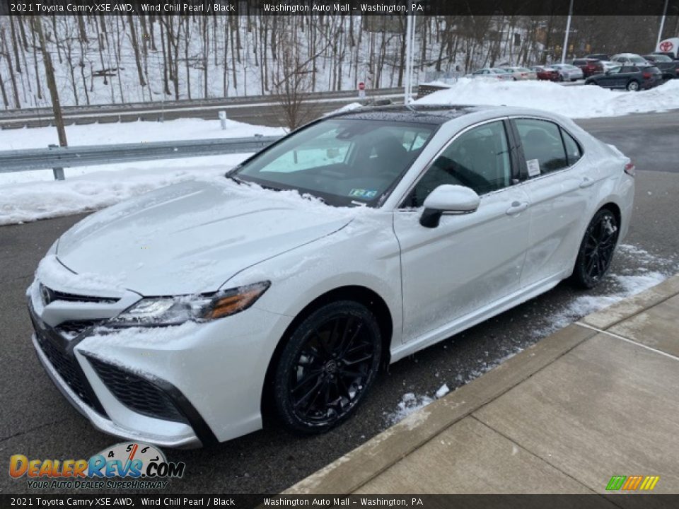 2021 Toyota Camry XSE AWD Wind Chill Pearl / Black Photo #13