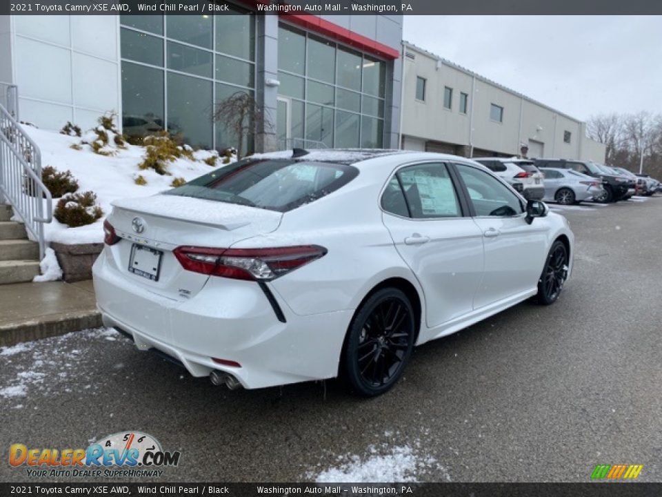 2021 Toyota Camry XSE AWD Wind Chill Pearl / Black Photo #14