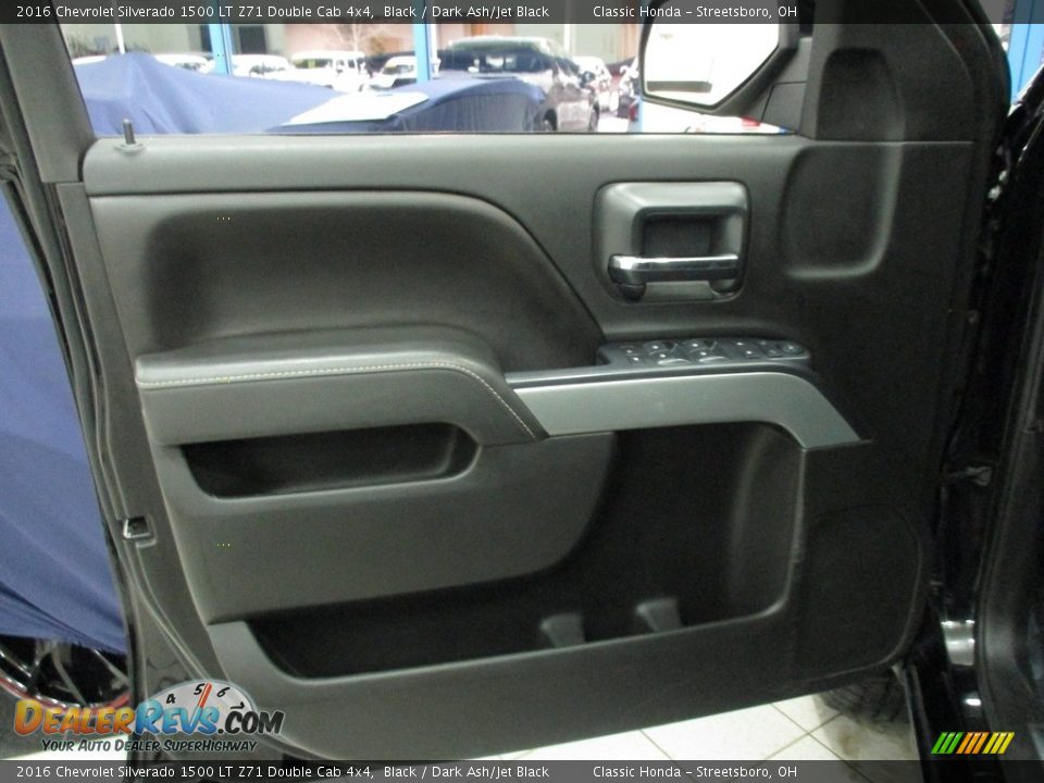 2016 Chevrolet Silverado 1500 LT Z71 Double Cab 4x4 Black / Dark Ash/Jet Black Photo #28