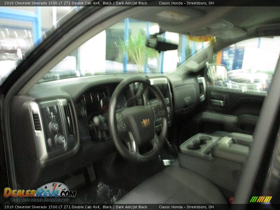 2016 Chevrolet Silverado 1500 LT Z71 Double Cab 4x4 Black / Dark Ash/Jet Black Photo #29