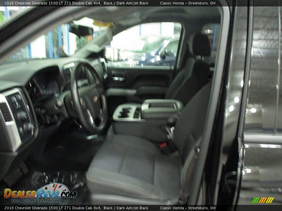 2016 Chevrolet Silverado 1500 LT Z71 Double Cab 4x4 Black / Dark Ash/Jet Black Photo #30