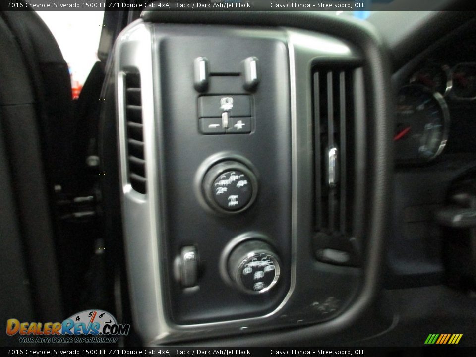 2016 Chevrolet Silverado 1500 LT Z71 Double Cab 4x4 Black / Dark Ash/Jet Black Photo #31