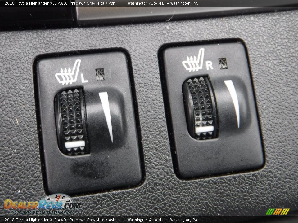 2018 Toyota Highlander XLE AWD Predawn Gray Mica / Ash Photo #4