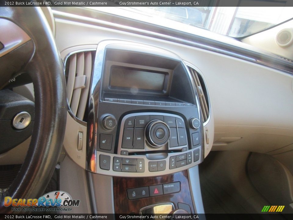 2012 Buick LaCrosse FWD Gold Mist Metallic / Cashmere Photo #8