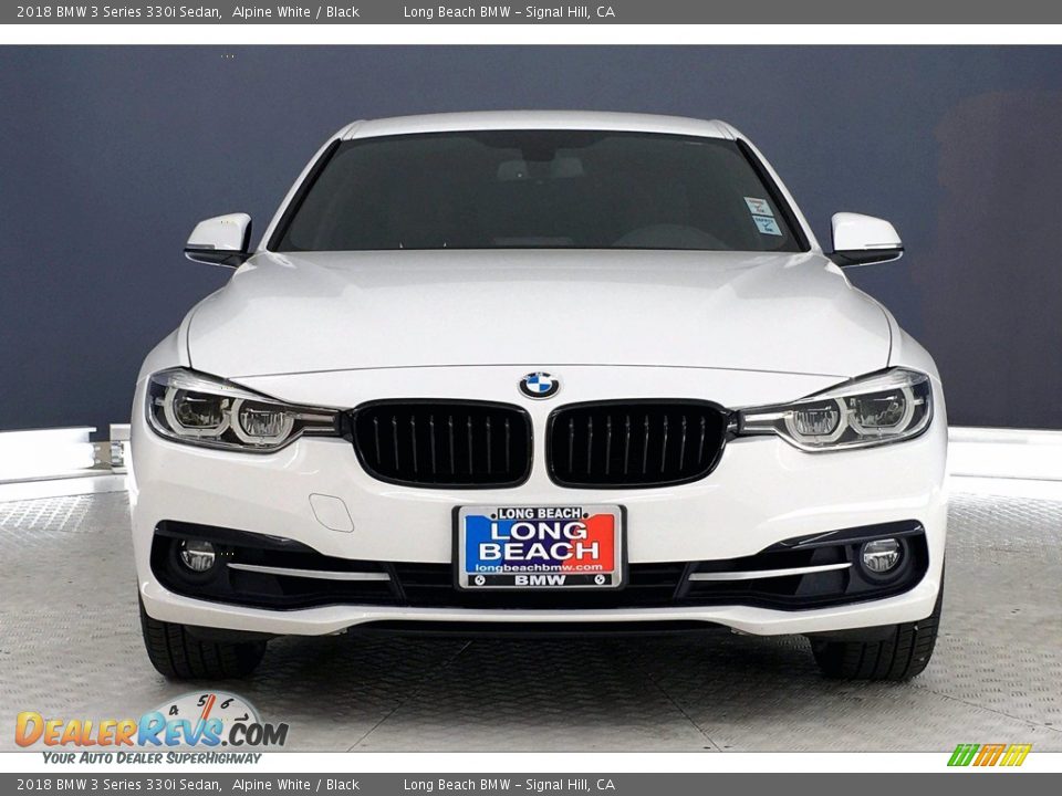 2018 BMW 3 Series 330i Sedan Alpine White / Black Photo #2