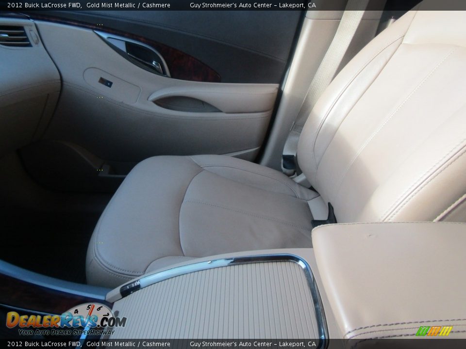 2012 Buick LaCrosse FWD Gold Mist Metallic / Cashmere Photo #10