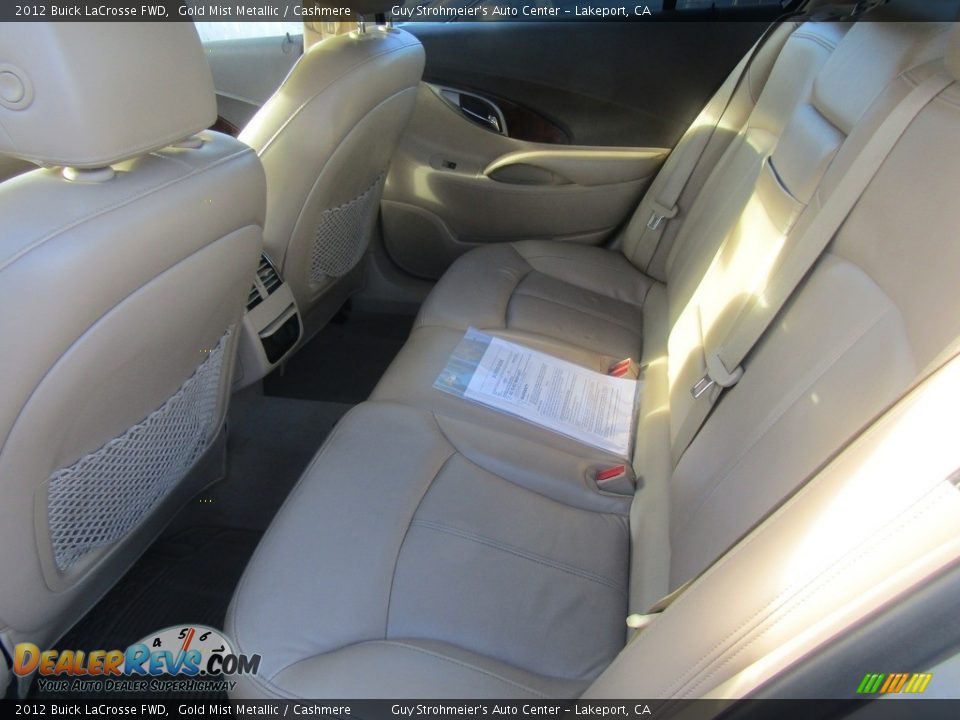 2012 Buick LaCrosse FWD Gold Mist Metallic / Cashmere Photo #13