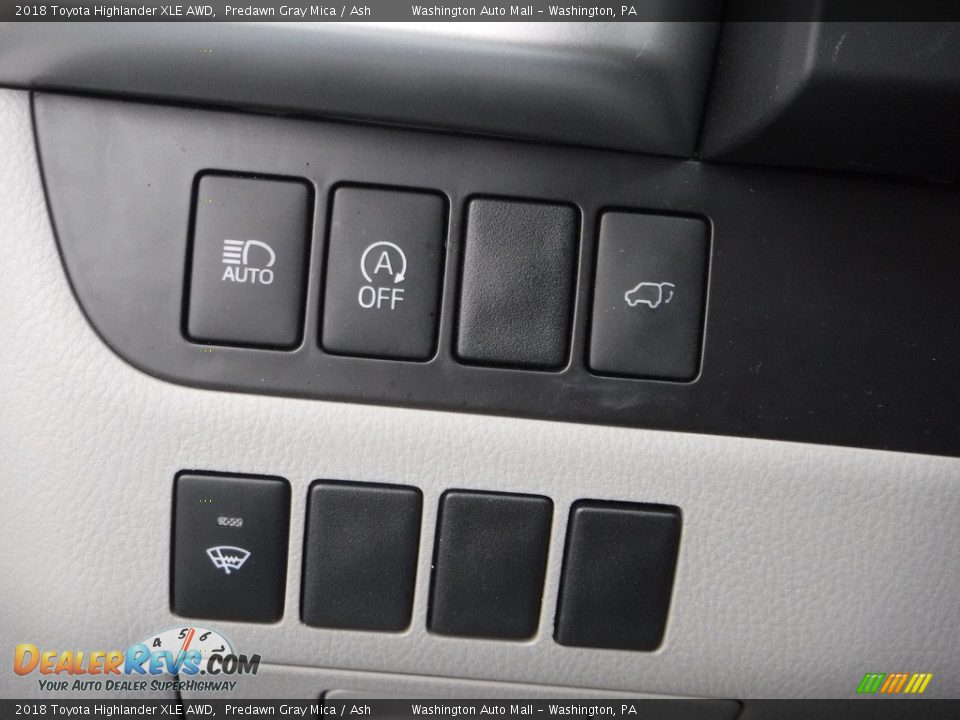 2018 Toyota Highlander XLE AWD Predawn Gray Mica / Ash Photo #19