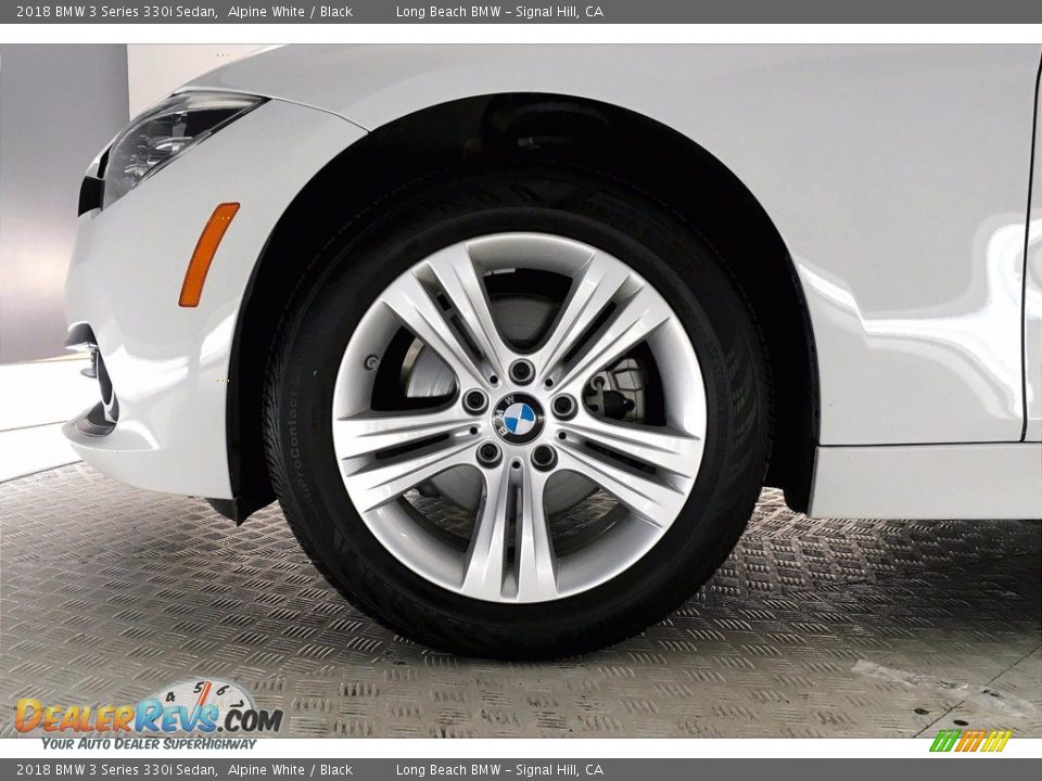 2018 BMW 3 Series 330i Sedan Alpine White / Black Photo #8