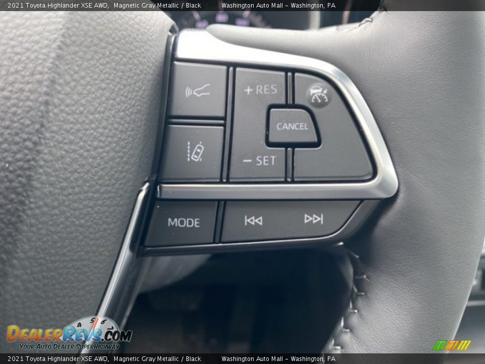 2021 Toyota Highlander XSE AWD Magnetic Gray Metallic / Black Photo #7