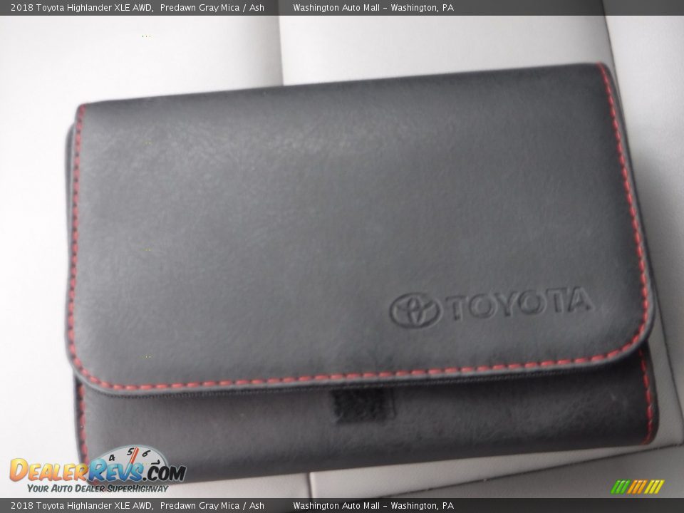 2018 Toyota Highlander XLE AWD Predawn Gray Mica / Ash Photo #21