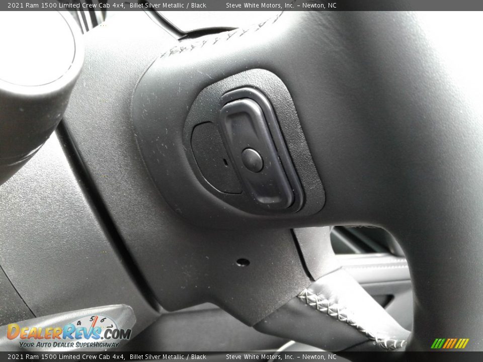 2021 Ram 1500 Limited Crew Cab 4x4 Billet Silver Metallic / Black Photo #16