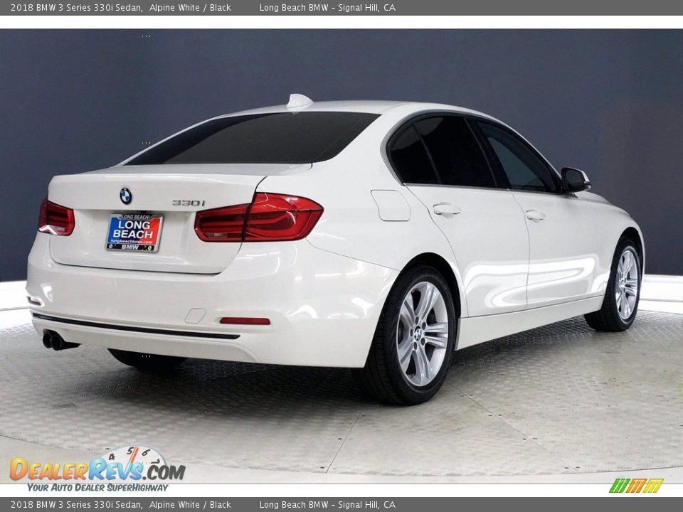 2018 BMW 3 Series 330i Sedan Alpine White / Black Photo #13