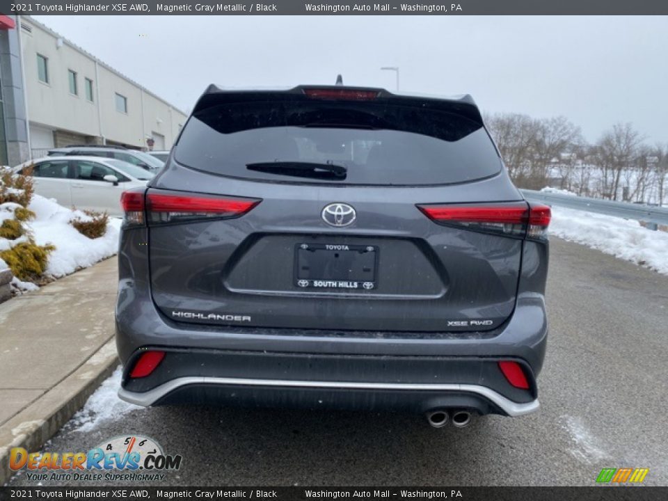 2021 Toyota Highlander XSE AWD Magnetic Gray Metallic / Black Photo #16