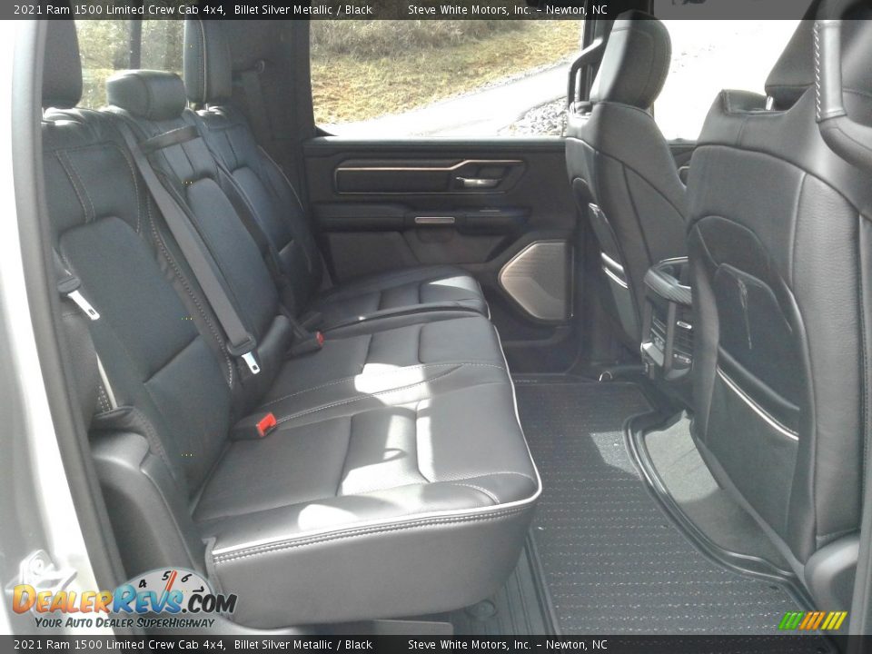 2021 Ram 1500 Limited Crew Cab 4x4 Billet Silver Metallic / Black Photo #20
