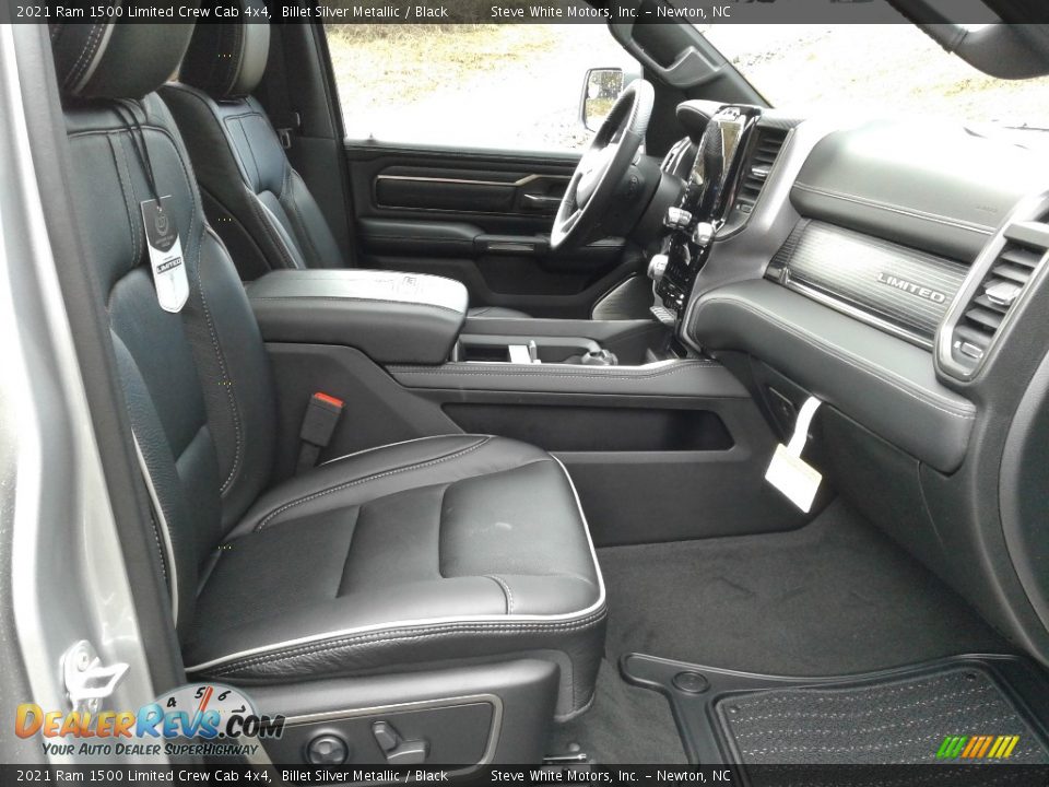 2021 Ram 1500 Limited Crew Cab 4x4 Billet Silver Metallic / Black Photo #21